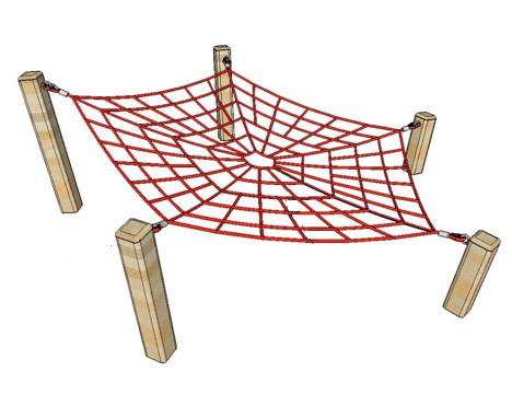 Webbed Net Spiders Web Net