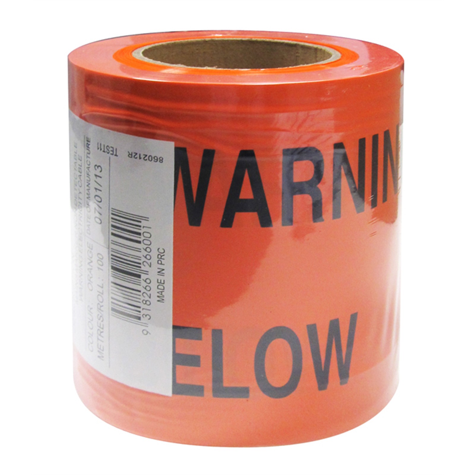 Electrical cable warning tape 100m X 150mm 