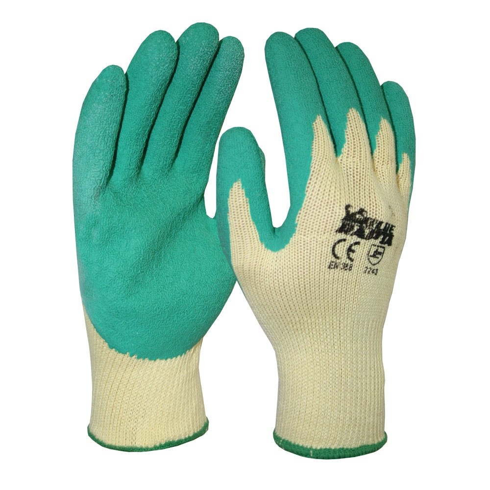 Breathable latex gloves 