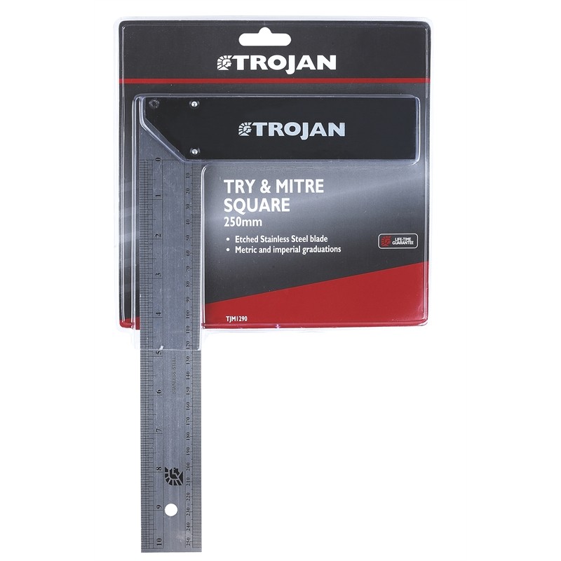 try and mitre square 250mm Trojan