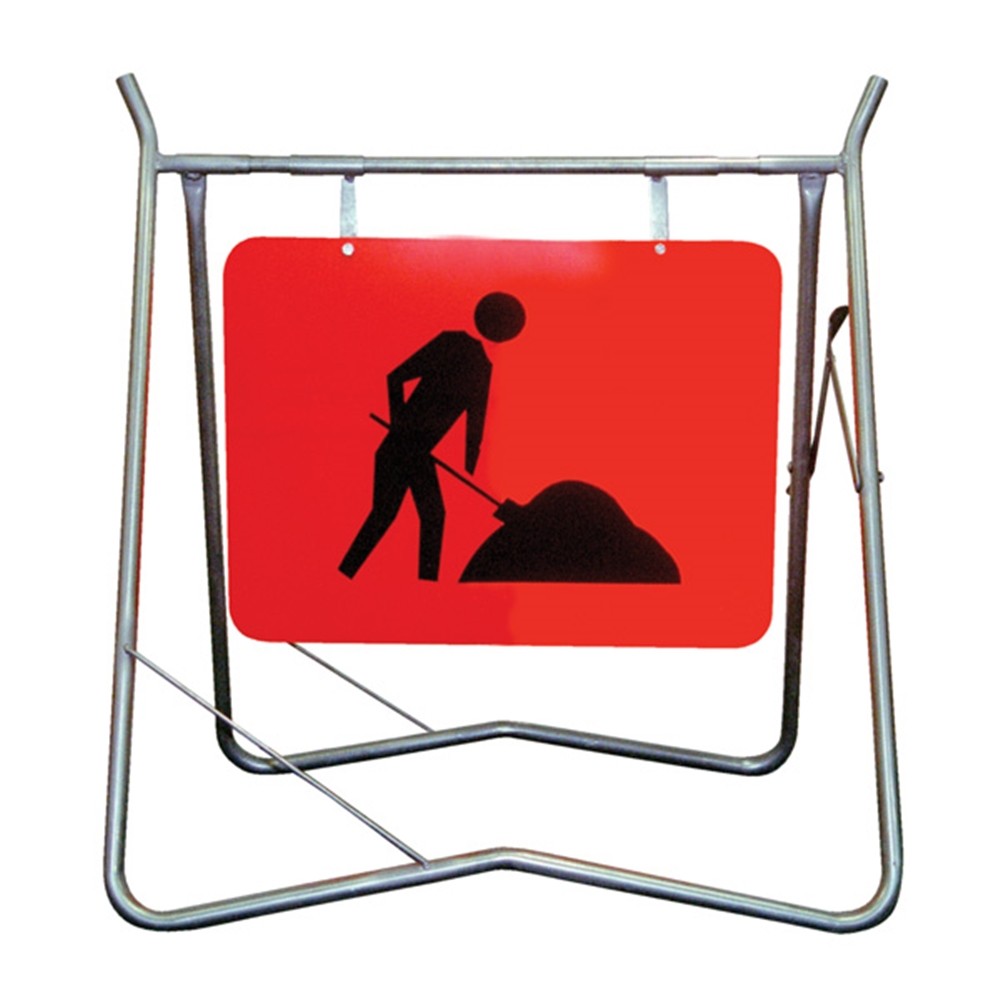 Charlie swinging sign with stand