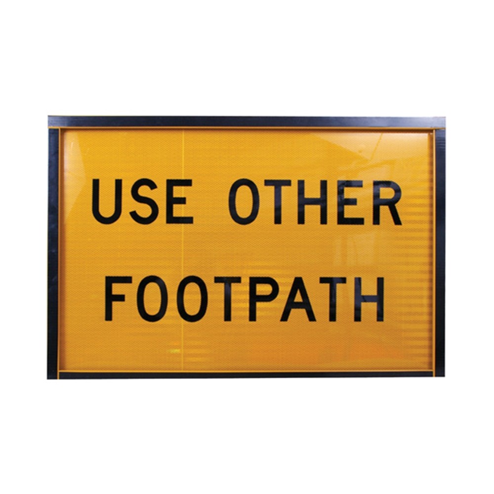 Use other footpath sign