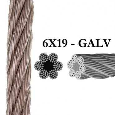9 Galvanised Wire Rope